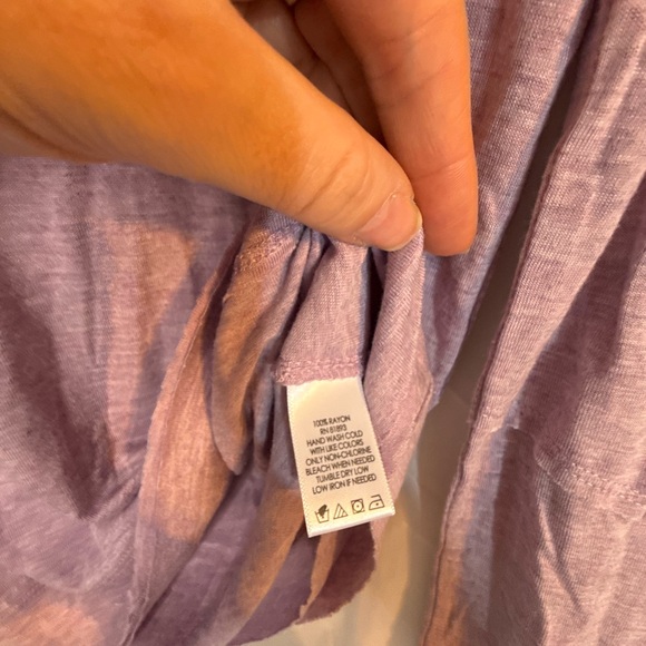 H by Halston Lavender Long Sleeve Top Women’s XS | Women’s Long Sleeve Top - Picture 7 of 7